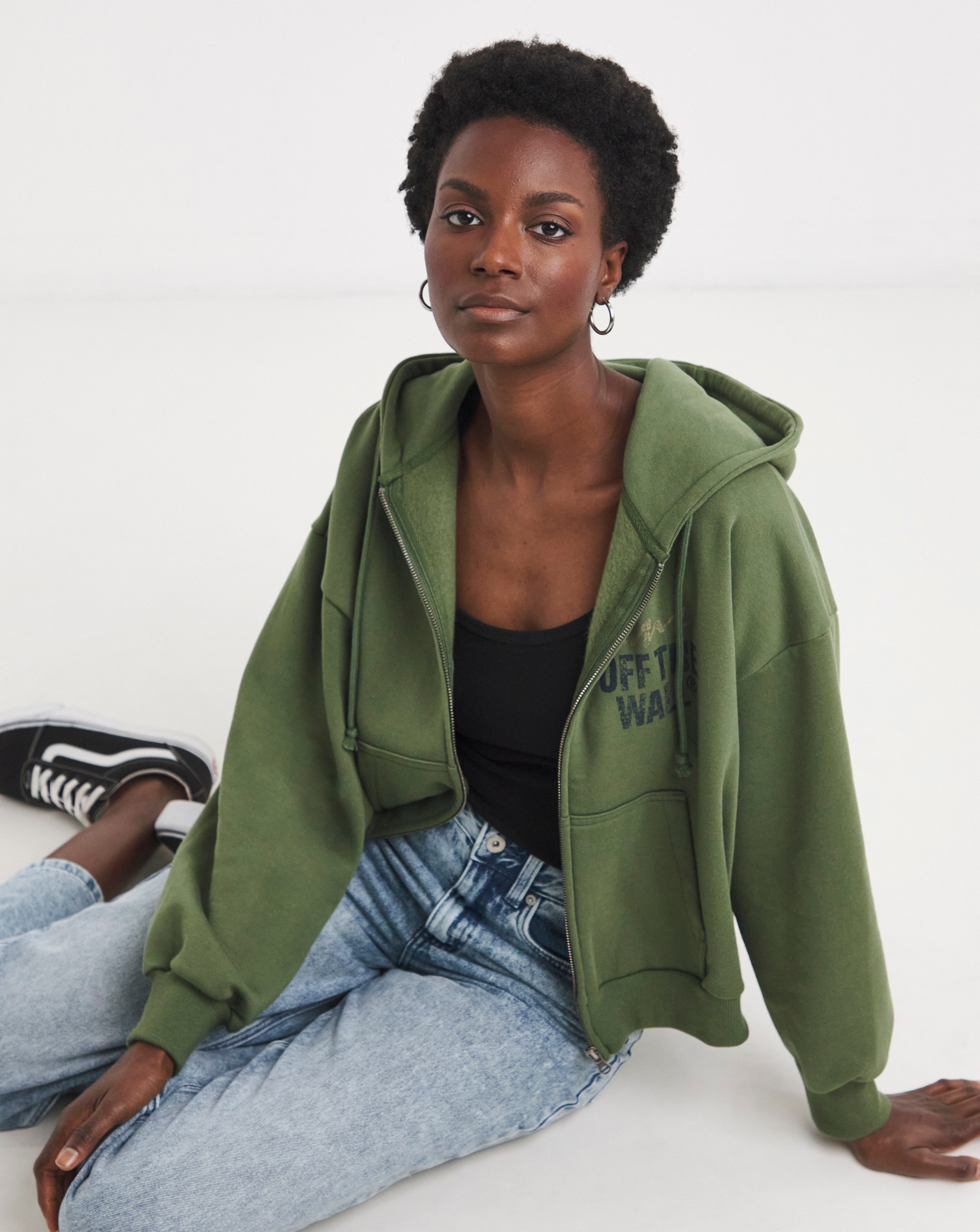 VANS Ladywell Retro Zip Hoodie | JD Williams