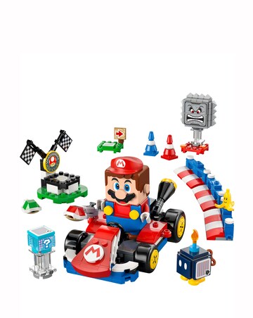 LEGO Super Mario: Mario Kart Interactive LEGO Mario & Standard Kart Toy 72043
