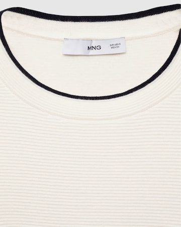 Mango Contrast Trim Sweater