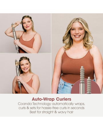 Shark FlexStyle 5-in-1 Air Styler & Hair Dryer with Storage Case - Stone