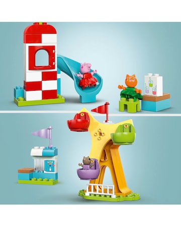LEGO DUPLO Peppa Pig Funfair Toddler Learning Toy 10453