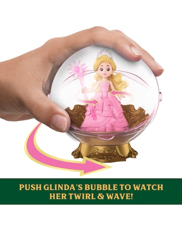 Wicked Glinda's Floating Bubble Toy with Vehicle & Glinda Small Doll