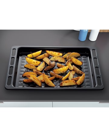 Indesit ID67V9KMB/UK 60cm Electric Double Cooker + Installation