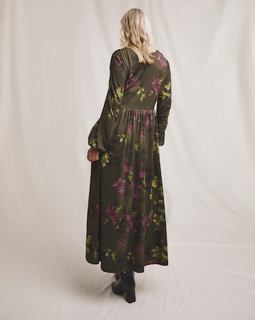 Julipa Jersey Button Down Midi Dress