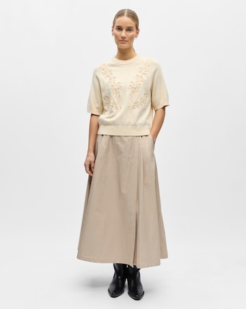 OBJECT Embroidered Knit Jumper