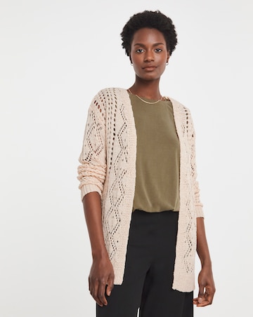 Edge To Edge Crochet Cardigan