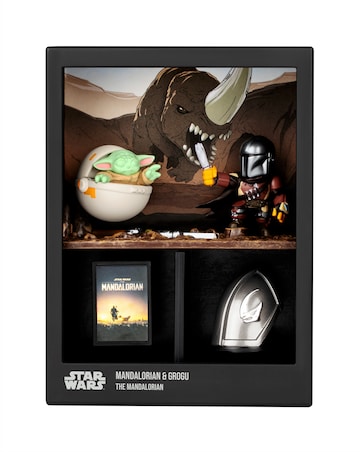 FanDrop Star Wars W1 Figure 2pk Mandalorian vs Grogu