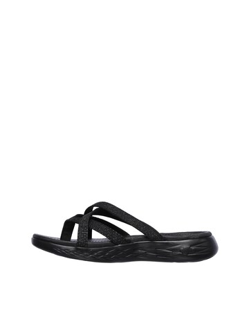 Skechers Wide Fit On The Go Dainty Toe Post Sandals