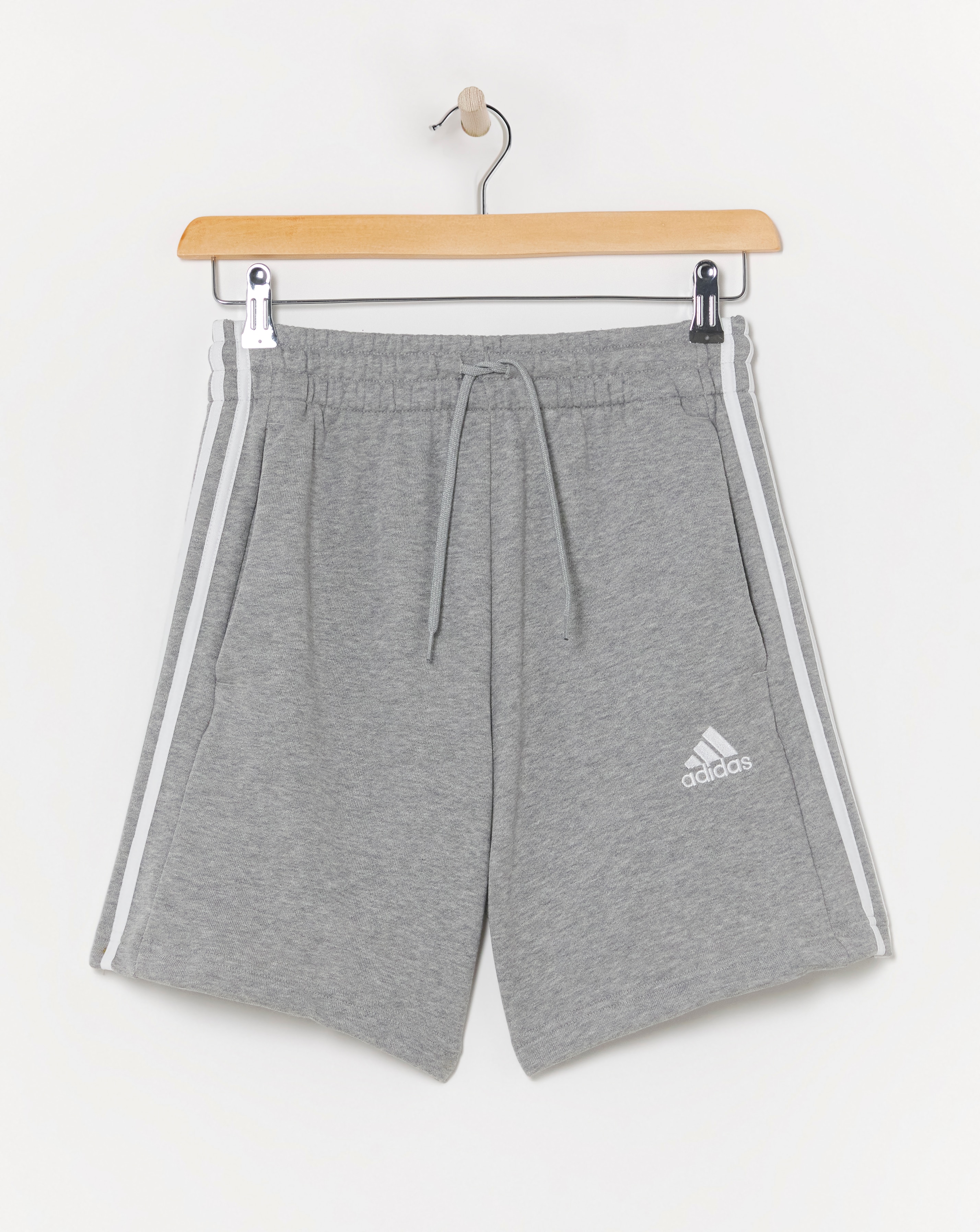 adidas Essentials 3 Stripes Shorts | JD Williams