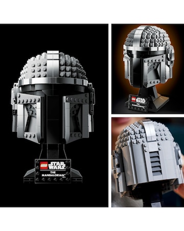 LEGO Star Wars The Mandalorian Helmet Model Adult Set 75328