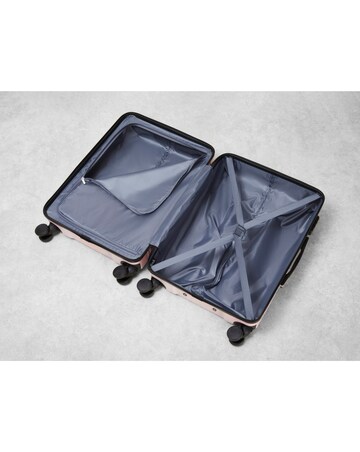 Rock Lisbon Cabin Suitcase - Powder Pink
