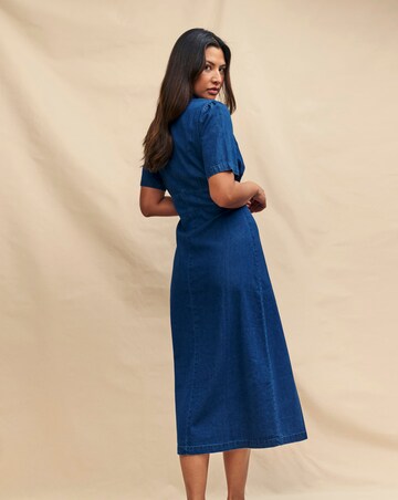 Nobody's Child Denim Daisy Midi Dress