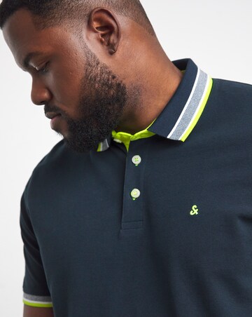 Jack & Jones Paulos Tipped Polo 2 Pack - Multi