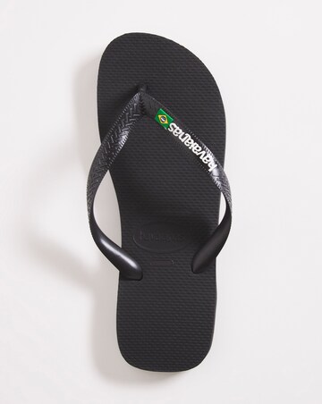 Havianas Brasil logo Flip Flops