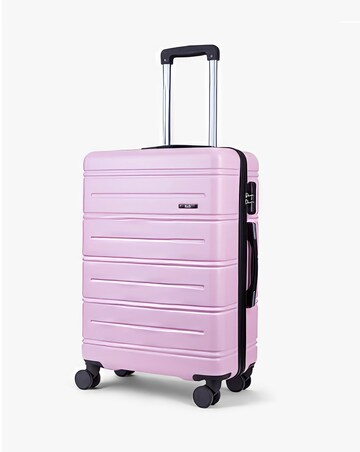 Rock Lisbon Medium Suitcase - Powder Pink