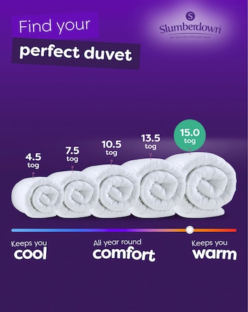 Slumberdown Chilly Nights 15 Tog Duvet