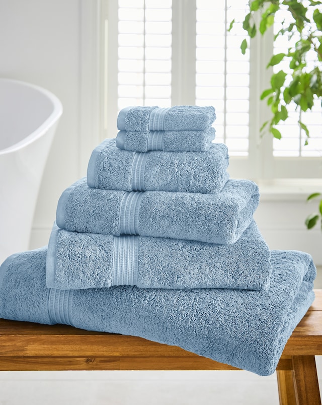 Egyptian Cotton 600GSM Towel - Chambray