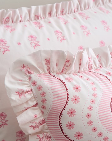 Cath Kidston Spitalfield Silk Stripe 100% Cotton Duvet Cover Set