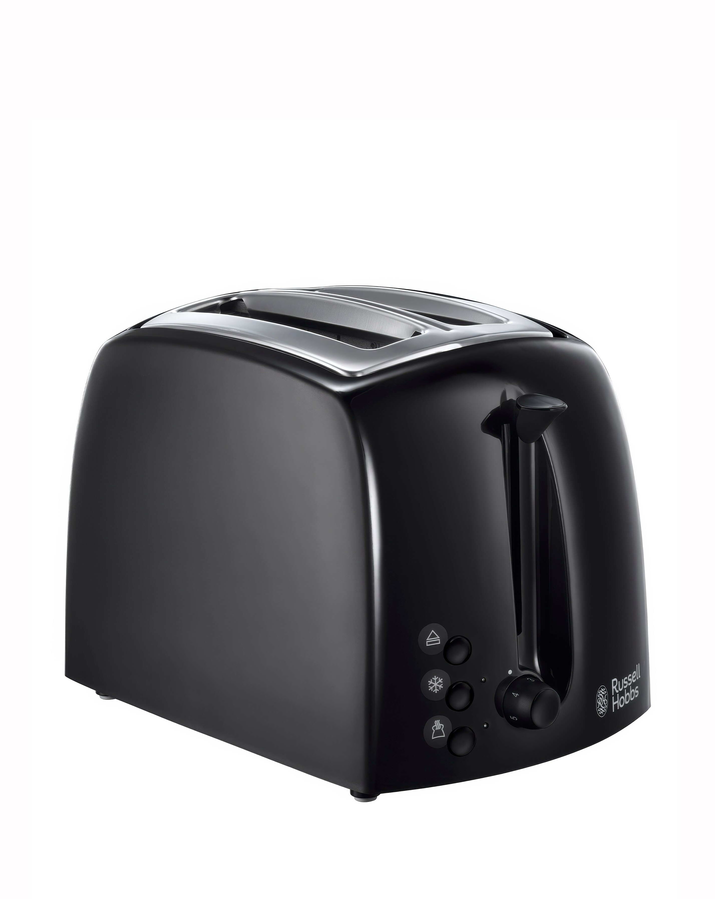 Russell Hobbs 21641 Textures 2 Slice Black Toaster