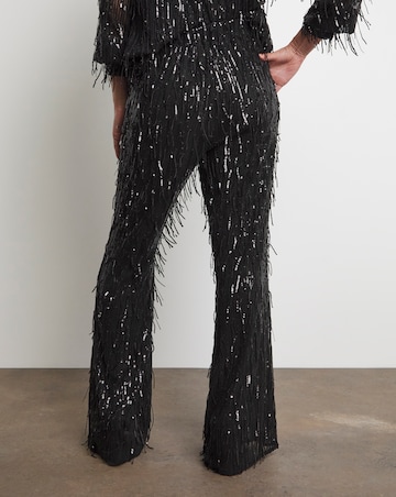 Joanna Hope Sequin Tassle Trousers
