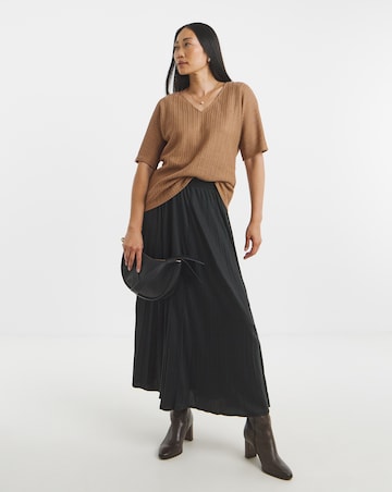 Cut And Sew Half Sleeve Tee