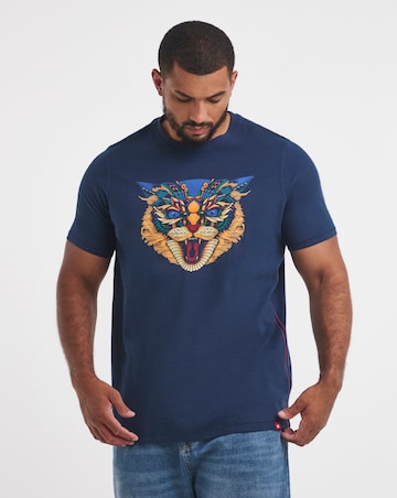 Joe Browns Geo Wildcat T-Shirt Long Length