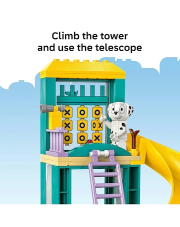 LEGO Bluey Playground Fun with Bluey and Chloe, Preschool Toy 11201