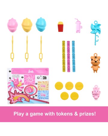 Barbie Mysteries: Beach Detectives 'Malibu' Doll, Cotton Candy Game Playset