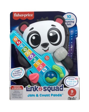 Fisher- Price Link Squad Jam & Count Panda