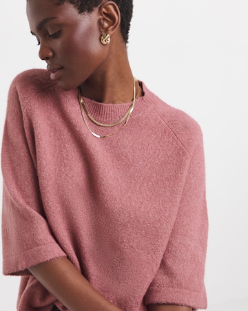 Rose Short Sleeve Jumper