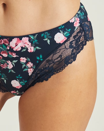 Pretty Secrets Adrianne Floral Midi Brief Knickers
