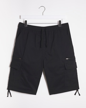 Fully Elasticated Twill Cargo Shorts