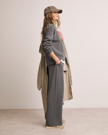 Anthology Steel Grey Wide Leg Joggers
