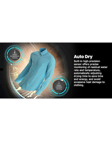 Hisense 5S Series DH5S102BW 10Kg Heat Pump Tumble Dryer - White