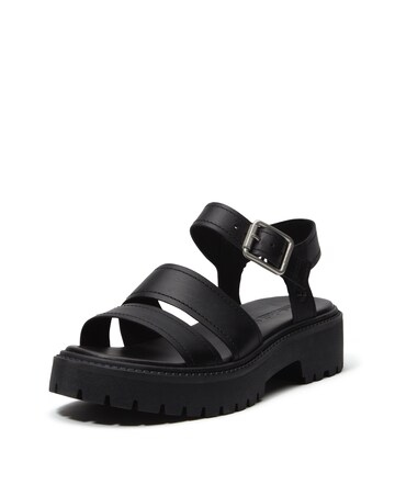 Timberland Stone Street Black Full Grain Sandals