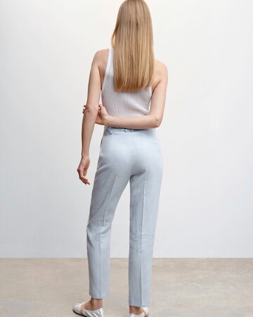 Mango Linen Suit Trousers