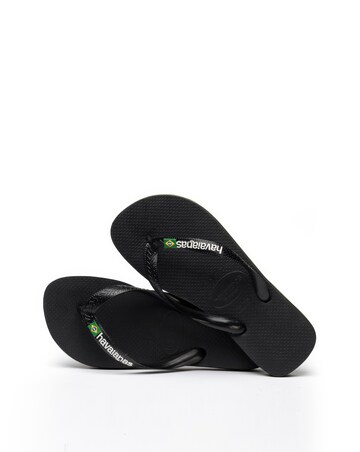 Havaianas Basil Logo Flip Flops - Green