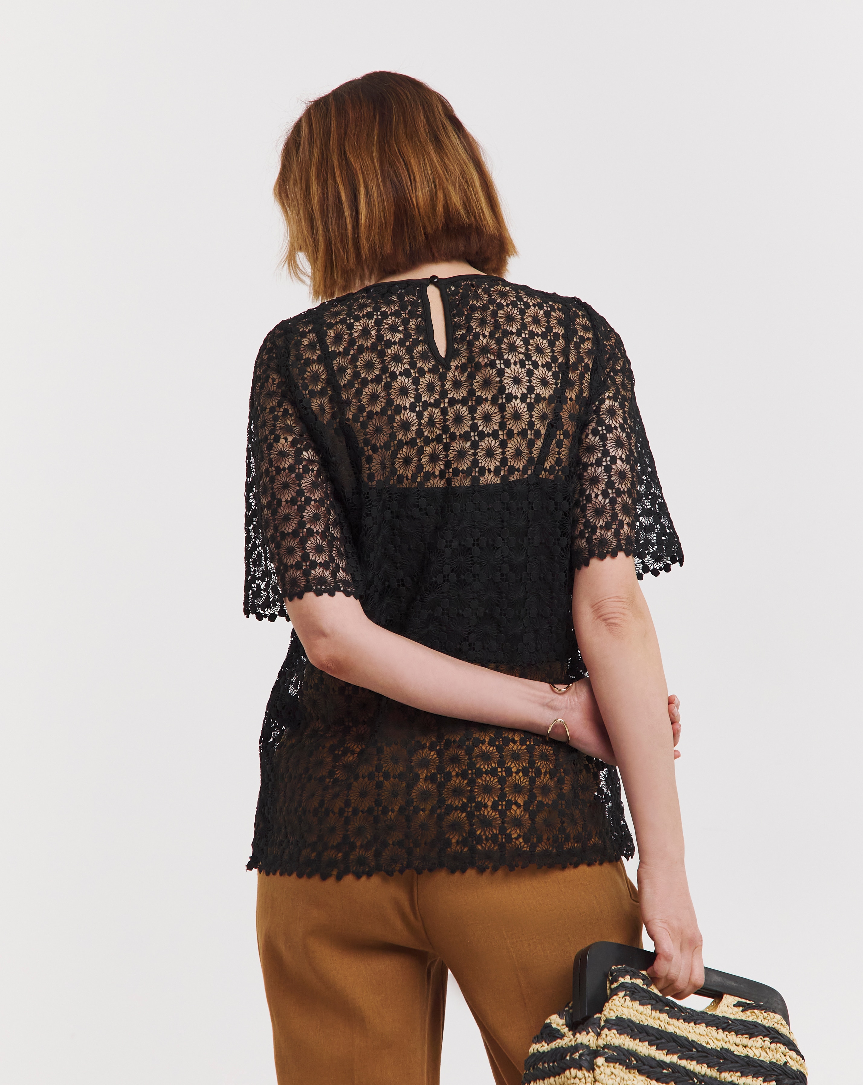 トップス maison de dolce. blossom cami Plain Cami Top-Deep Brown | Boden UK