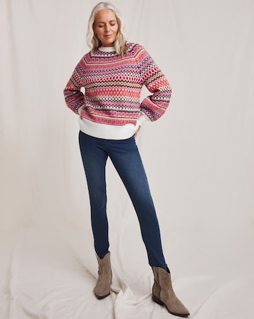 Julipa Pink Fairisle Jumper