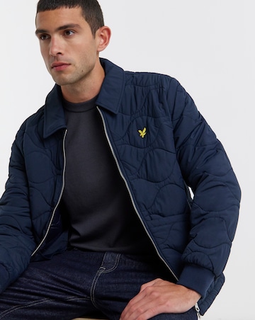 Lyle & Scott Quilted Jacket - Navy