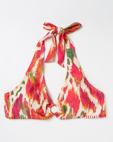 Fatface Nori Paradise Ikat Bikini Top