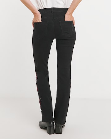 Joe Browns Embroidered Straight Leg Jeans