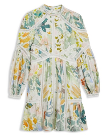 Ted Baker Tealan Linen Floral Mini Dress