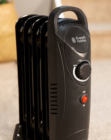 Russell Hobbs 5 Fin 650W Portable Oil Filled Radiator