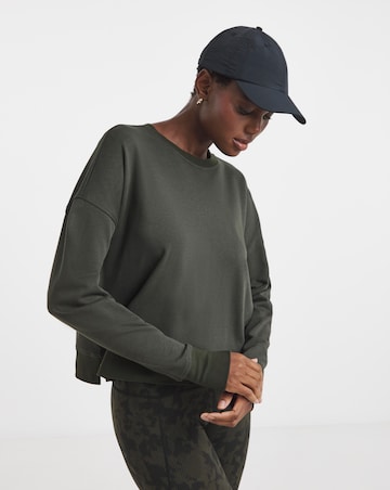 Sweaty Betty After Class Crop Sweatshirt