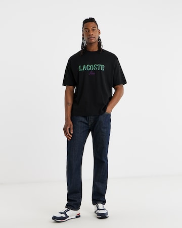 Lacoste Short Sleeve Logo T-Shirt - Black