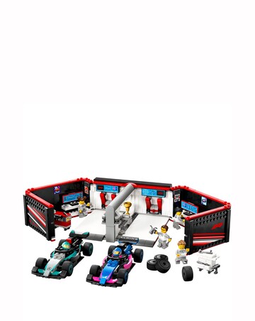 LEGO City F1 Garage & Mercedes-AMG & Alpine Cars Set 60444