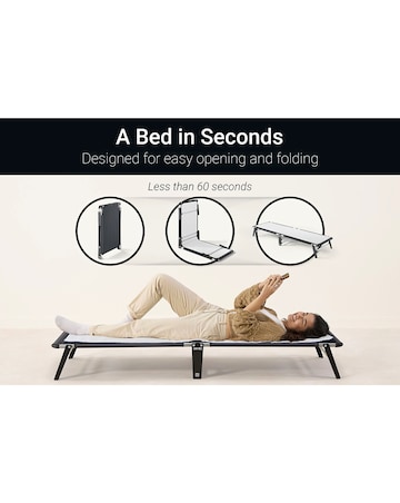 Jay-Be Lite Folding Bed with Mattress - Single