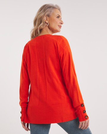 Julipa Supersoft Button sleeve Cardigan