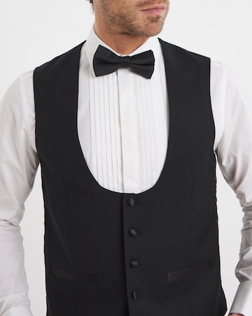 Premium Textured Tuxedo Waistcoat